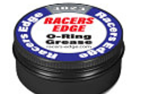 Racers Edge RCE3023 O-Ring Grease 8ml in Black Aluminum Tin w/Screw On Lid
