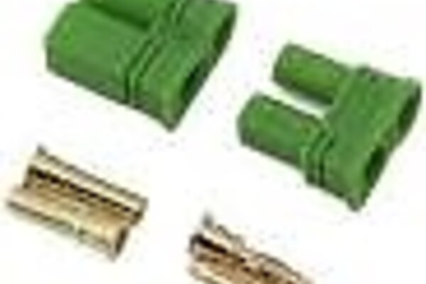 EcoPower ECP-1510  EcoPower EC2 Plugs (1 Pair Female/Male) - Female Compatible w/Male IC2