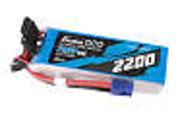 Gens ACE GEA224S45E3GT  Gens Ace G-Tech Smart 4S LiPo Battery 45C (14.8V/2200mAh) w/EC3 Connector