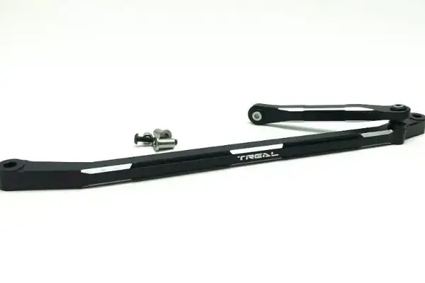 TREAL RC UPGRADES TLHTLMT-19  Treal Hobby Losi LMT Aluminum Steering Linkage (Black