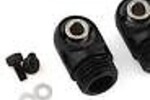 Incision INCIRC00514  Incision S8E Machined Aluminum Shock Caps (Black) (2)