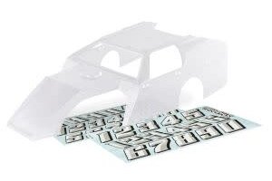 Traxxas 10411   BODY SLASH MODIFIED CLEAR BODY