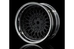 MST MXS-832103FBK  MST 501 Wheel Set (Flat Black) (4) (Offset Changeable)