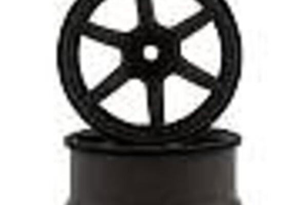 YOKOMO YOKRP-6313T6A  Yokomo 12mm Hex Racing Performer High Traction RWD Drift Wheels (Titanium) (2) (6mm Offset)