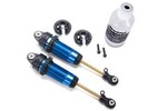 Traxxas 7462 Shocks, GTR xx-long blue-anodized, PTFE-coated bodies with TiN shafts (fully assembled, without springs) (2)