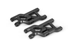 Traxxas 2531A Suspension arms, black, front, heavy duty (2) (requires #3632 series caster block and #3640 screw pin set)