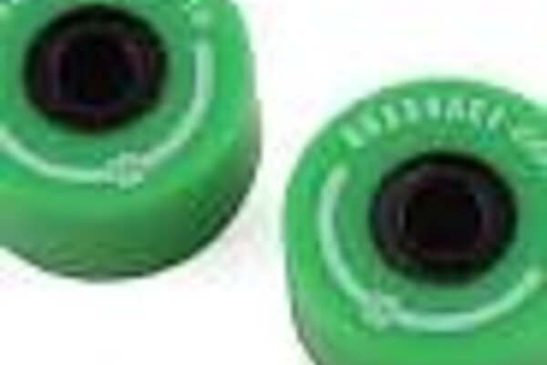 DragRace Concepts DRC-10208.8  DragRace Concepts Big Wheel Wheelie Bar Wheels (Fluorescent Green) (2)