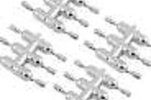 DS RACING DSC-DEN-1C  DS Racing Drift Element Scale Lug Nuts (Chrome) (24) (Short)