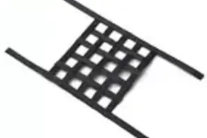 Sideways RC SDW-WNETSM-BK  Sideways RC Scale Drift Window Net (Black) (Small)