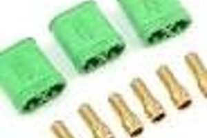 Castle Creations CSE011-0075-00  4.0mm Polarized Connectors-Male Multi-Pack