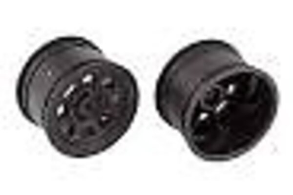 Team Associated ASC71097  SR10 Black Rear Wheels