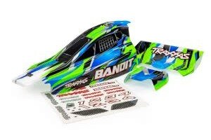 Traxxas 2430-GRN   Bandit Green Body w/ Wing