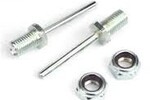 Dubro DUB247  1 1/4"x5/32" Spring Steel Axle Shafts 2pc