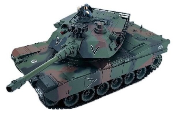 IMEX IMX18902  Imex 1/18 Scale US M1A2- 2.4Ghz RC Tank Force GREEN IMX18902