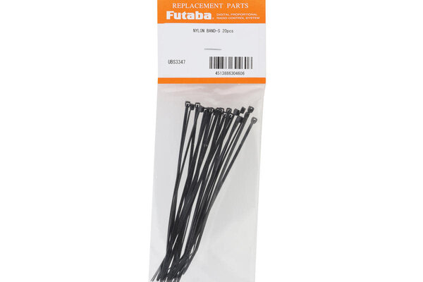 Futaba FUTUBS3347   Futaba Micro Zip Ties (4") (20)