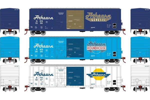 ATHEARN ATH26745  HO 50' FMC Box (RND #2004/ATH #1946/Genesis#1999(3))