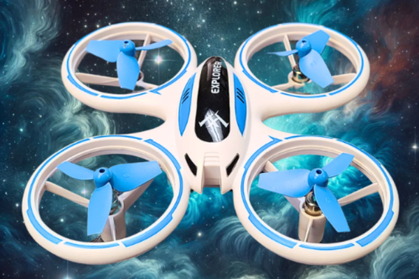 IMEX IMX17600  IMEX Explorer 2.4 GHz 6-Axis Gyro Quadcopter RC Drone