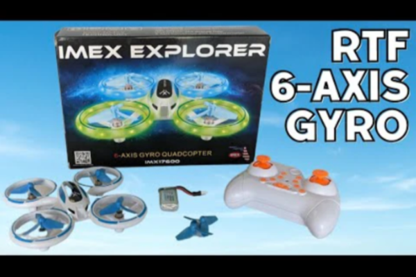 IMEX IMX17600  IMEX Explorer 2.4 GHz 6-Axis Gyro Quadcopter RC Drone