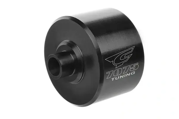 Corally (Team Corally) COR00180-411 Corally Xtreme Differential Case, 35mm Aluminum 7075 Hard Anodized, Black, Center