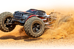 Traxxas 95076-4-RED Sledge™:  1/8 Scale 4WD Brushless Electric Monster Truck with TQi 2.4GHz Traxxas Link™ Enabled Radio System and Traxxas Stability Management (TSM)®