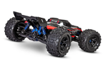 Traxxas 95076-4-RED Sledge™:  1/8 Scale 4WD Brushless Electric Monster Truck with TQi 2.4GHz Traxxas Link™ Enabled Radio System and Traxxas Stability Management (TSM)®
