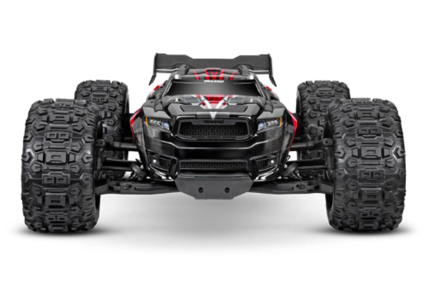 Traxxas 95076-4-RED Sledge™:  1/8 Scale 4WD Brushless Electric Monster Truck with TQi 2.4GHz Traxxas Link™ Enabled Radio System and Traxxas Stability Management (TSM)®