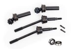 Traxxas 9052R Driveshafts, rear, extreme heavy duty, steel-spline constant-velocity with 6mm stub axles (complete assembly) (2) (for use with #9080 upgrade kit)
