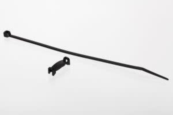 Traxxas 6535 Mount, temperature sensor (electric motors)/ wire tie/ thermal pad