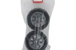 CEN Racing CEGCKR0506  CEN Fury Pre-Mounted Monster Truck Tires w/SS8 Plastic Wheels (2) (Chrome)