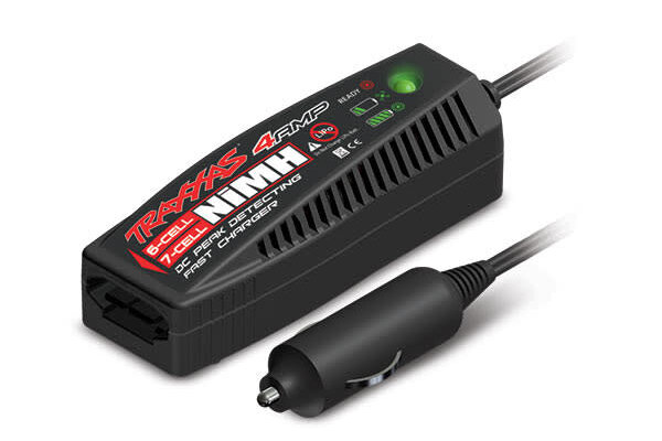 Traxxas 2975 Charger, DC, 4 amp (6 - 7 cell, 7.2 - 8.4 volt, NiMH)