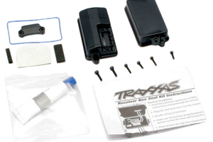 Traxxas 3628 Box, receiver (sealed)/ foam pad/ 2.5x8mm CS (4)/ 3x10mm CS (2)