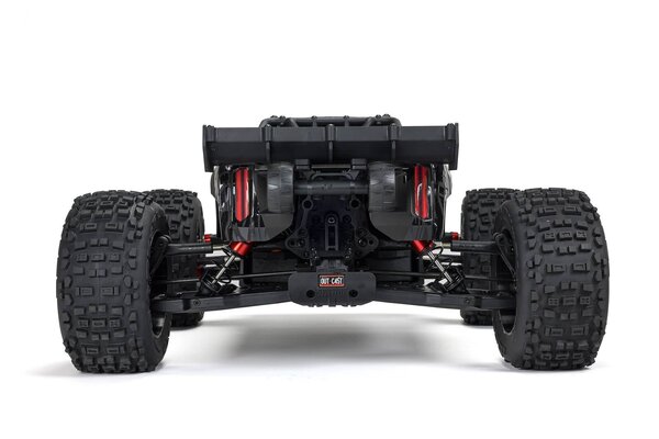 ARRMA 1/5 OUTCAST 8S EXB AVC 4X4 RTR Brushless Stunt Truck, Black