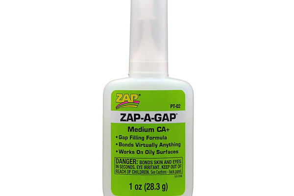 Pacer Technology Zap-A-Gap CA+ Glue 1oz