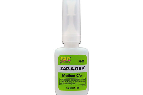 Pacer Technology Zap-A-Gap CA+ Glue 1/2oz