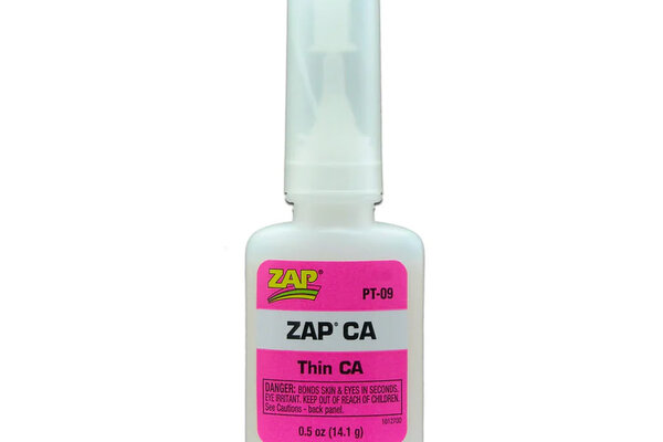 Pacer Technology Zap CA Glue 1/2oz Bottle