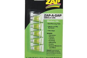Pacer Technology Zap-A-Gap CA+ Glue, Single-Use (5 per card) Pacer Technology Zap-A-Gap CA+ Glue, Single-Use (5 per card)