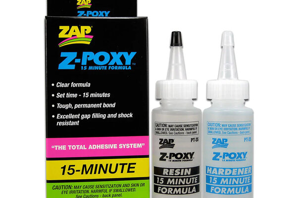 Pacer Technology Z-Poxy 15 Minute Epoxy 4 oz. Set