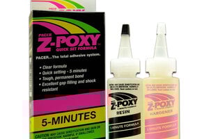 Pacer Technology Z-Poxy 5 Minute Epoxy 4 oz. Set