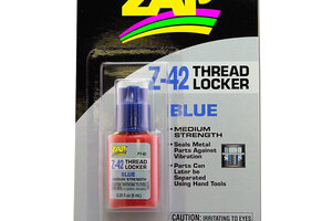 Pacer Technology Zap Z-42 Blue Thread Locker 0.2oz Bottle