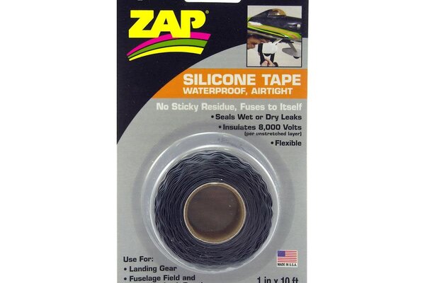 Pacer Technology Zap Silicone Tape,1x10', Carded PAAPT-101 DISCONTINUED