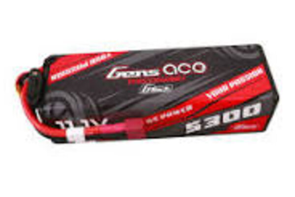 Gens ACE GEA533S60DGT  Gens Ace G-Tech Smart 3S LiPo Battery 60C (11.1V/5300mAh) w/T-Style Connector