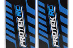 Protek RC PTK-1102-24  ProTek RC 2024 Universal Chassis Protective Sheet (Blue/Black) (2) (12.5x33.5cm)