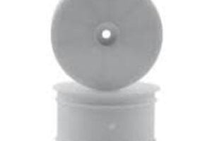 Raw Speed RWS200302W  Raw Speed RC 2.2" 1/10 Buggy Rear Wheels (White) (2) (TLR/D216) w/12mm Hex