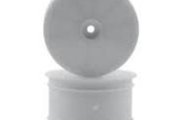 Raw Speed RWS200302W  Raw Speed RC 2.2" 1/10 Buggy Rear Wheels (White) (2) (TLR/D216) w/12mm Hex