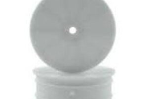 Raw Speed RWS200102W  Raw Speed RC 2.2" Front Wheels (White) (2) (TLR/D216) w/12mm Hex