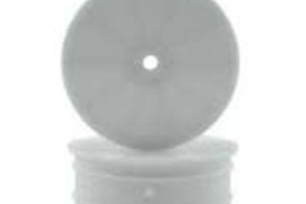 Raw Speed RWS200102W  Raw Speed RC 2.2" Front Wheels (White) (2) (TLR/D216) w/12mm Hex