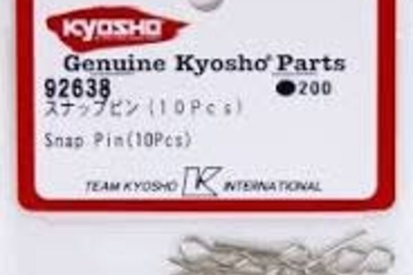 Kyosho KYO92638  Kyosho Body Clips (10)