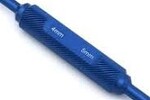 ST Racing Concepts SPTSTRA45NB  ST Racing Concepts Mini Crawler Aluminum Thin-Walled Wheel Nut Wrench (Blue) (4mm/5mm)