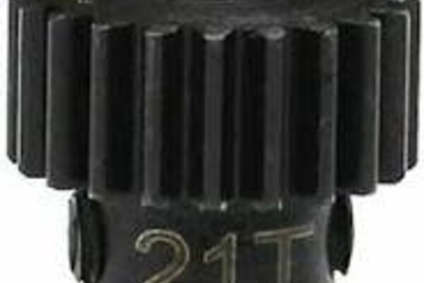 Hot Racing HRAMSG21M05  Hot Racing Mod 0.5 Hardened Steel Pinion Gear (2.3mm Bore) (21T)