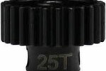 Hot Racing HRAMSG25M05  Hot Racing Mod 0.5 Hardened Steel Pinion Gear (2.3mm Bore) (25T)